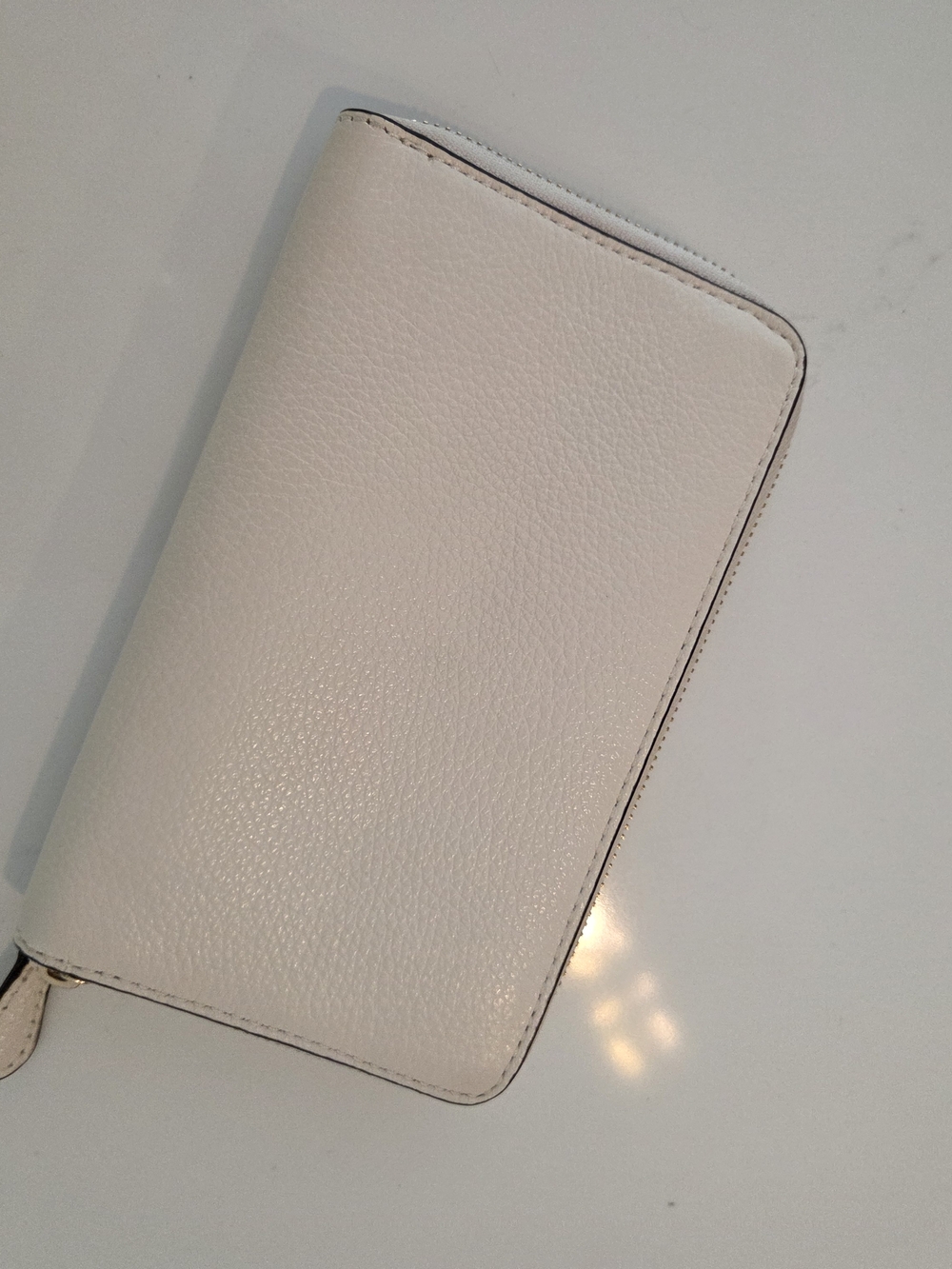 Coach Pebbled Leather Zip Wallet - Picture 4 of 4